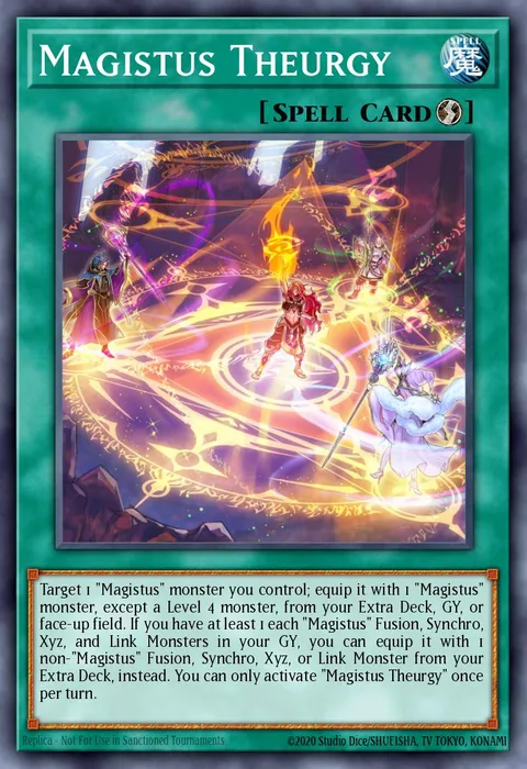 Magistus Theurgy trading card