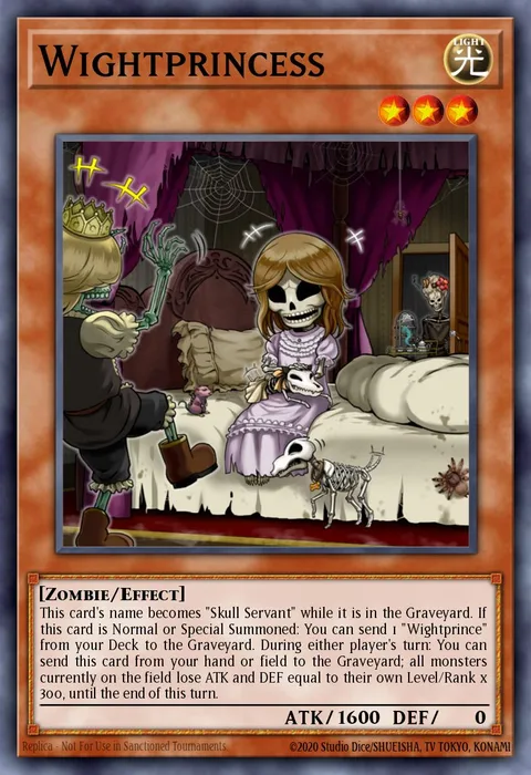 Wightprincess trading card