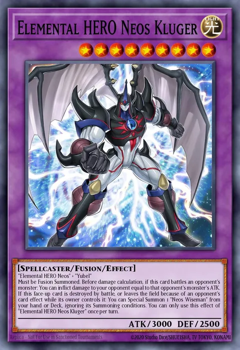 Elemental HERO Neos Kluger trading card