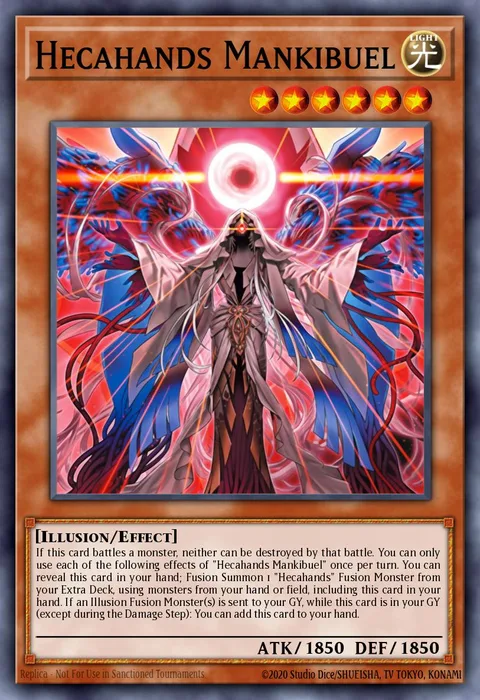Hecahands Mankibuel trading card