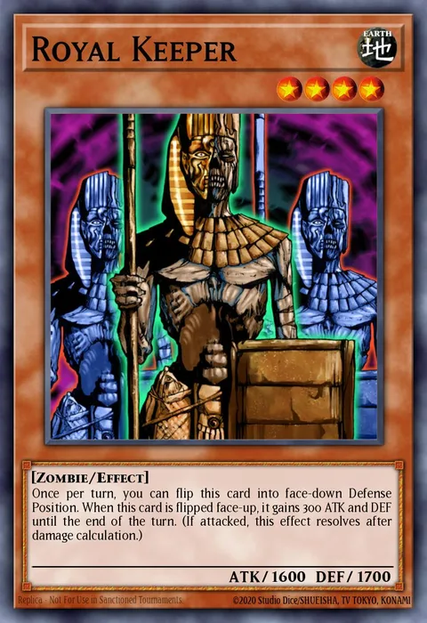 Royal Keeper trading card