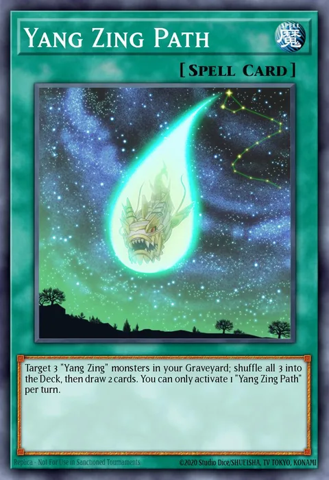 Yang Zing Path trading card