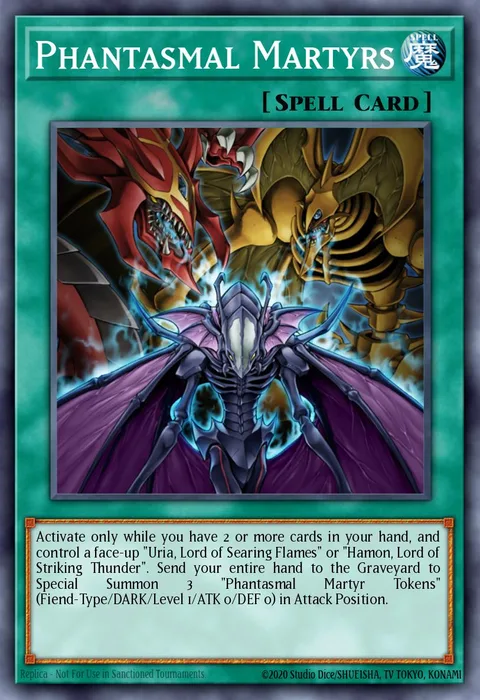 Phantasmal Martyrs trading card