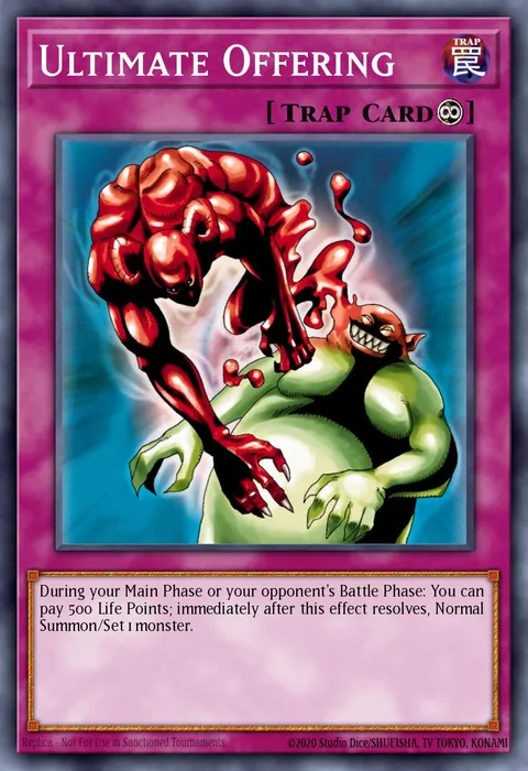 Ultimate Offering trading card