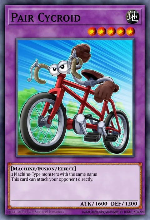 Pair Cycroid trading card