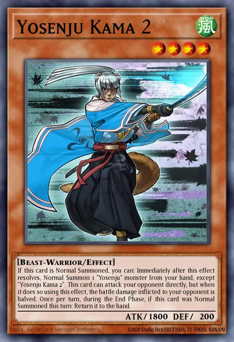 Yosenju Kama 2 trading card