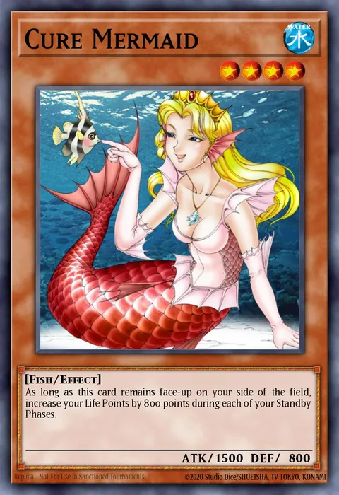 Cure Mermaid trading card