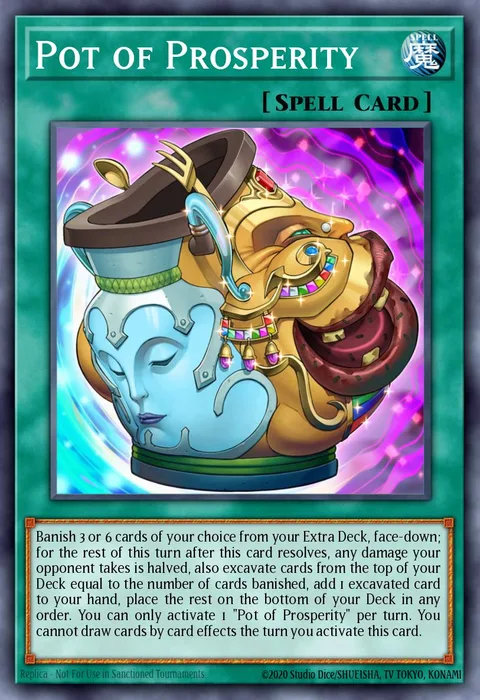 Pot of Prosperity trading card