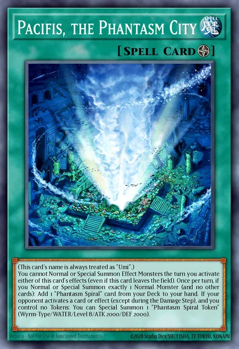 Pacifis, the Phantasm City trading card