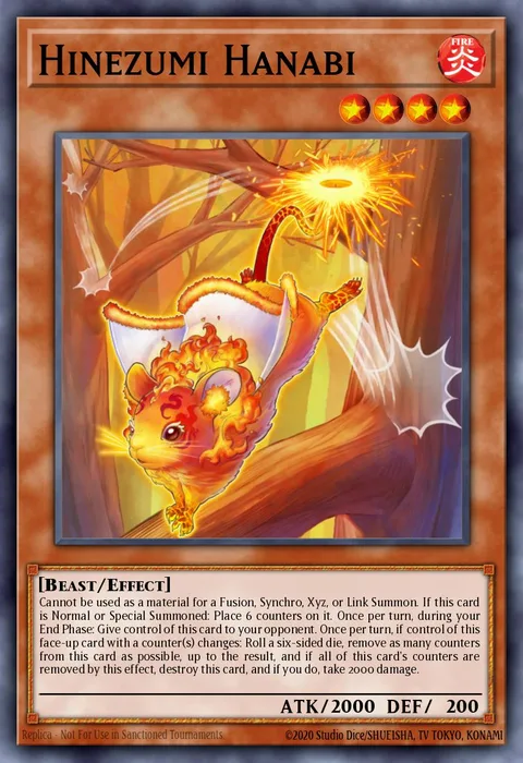 Hinezumi Hanabi trading card