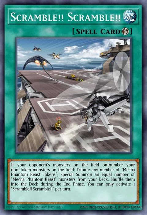 Scramble!! Scramble!! trading card