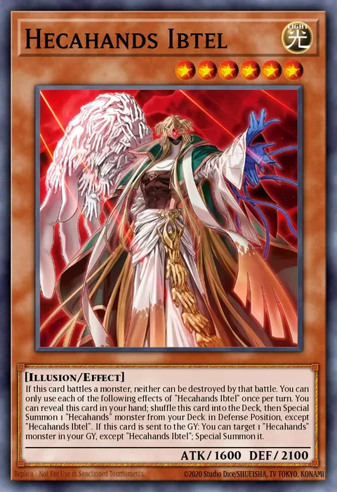 Hecahands Ibtel trading card