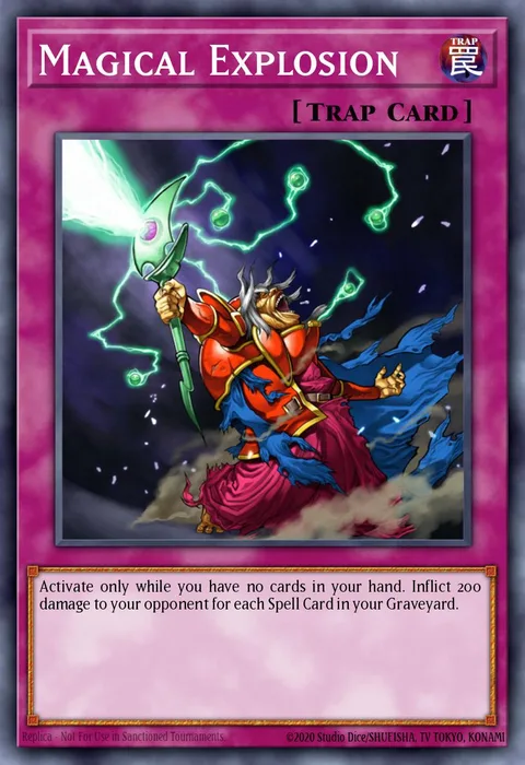 Magical Explosion trading card