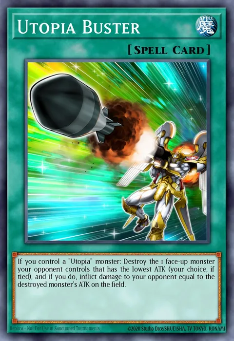 Utopia Buster trading card