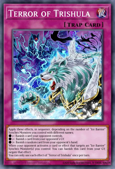 Terror of Trishula trading card