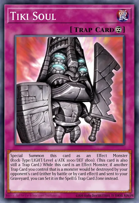 Tiki Soul trading card
