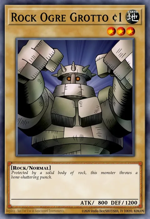 Rock Ogre Grotto #1 trading card