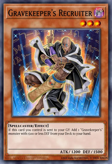 Gravekeeper's Recruiter trading card