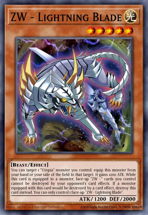 ZW - Lightning Blade trading card
