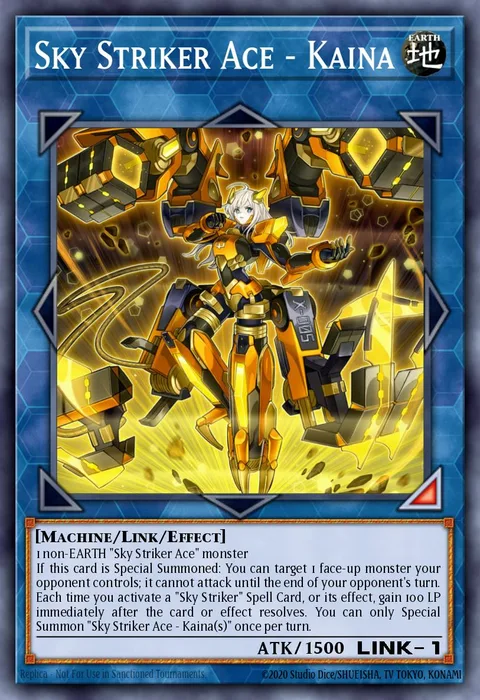 Sky Striker Ace - Kaina trading card