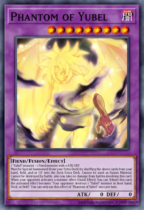 Phantom of Yubel trading card
