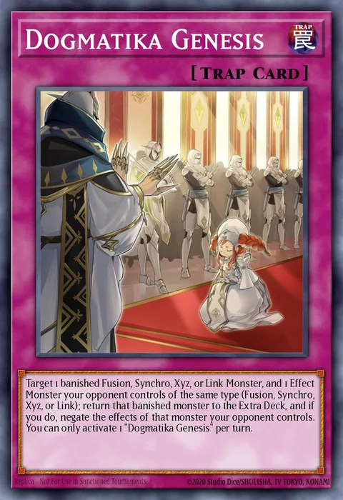 Dogmatika Genesis trading card