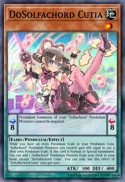 DoSolfachord Cutia trading card