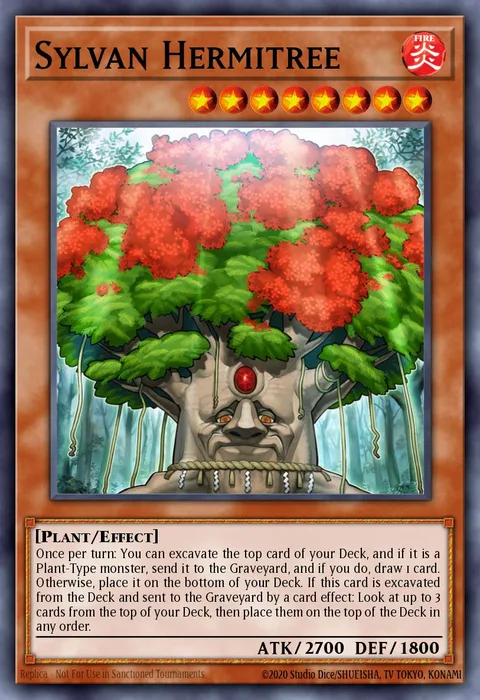 Sylvan Hermitree trading card