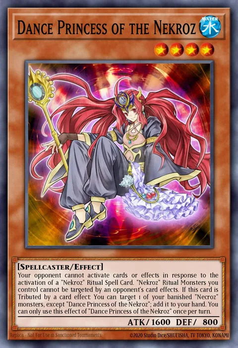Dance Princess of the Nekroz trading card