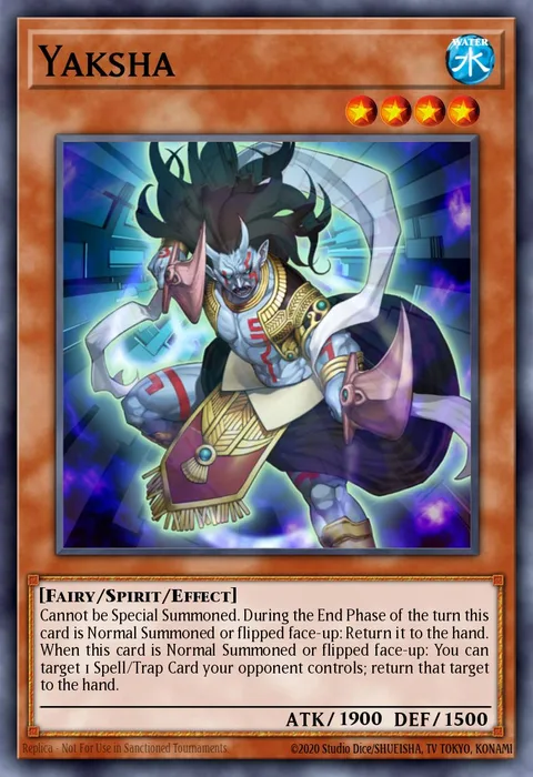 Yaksha trading card