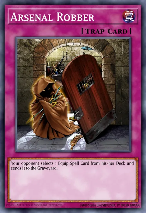 Arsenal Robber trading card