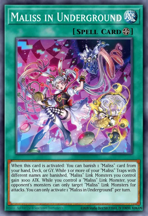 Maliss in Underground trading card