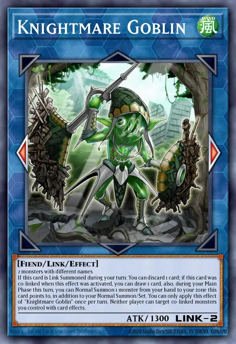 Knightmare Goblin trading card