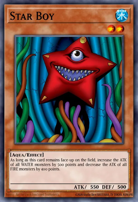 Star Boy trading card