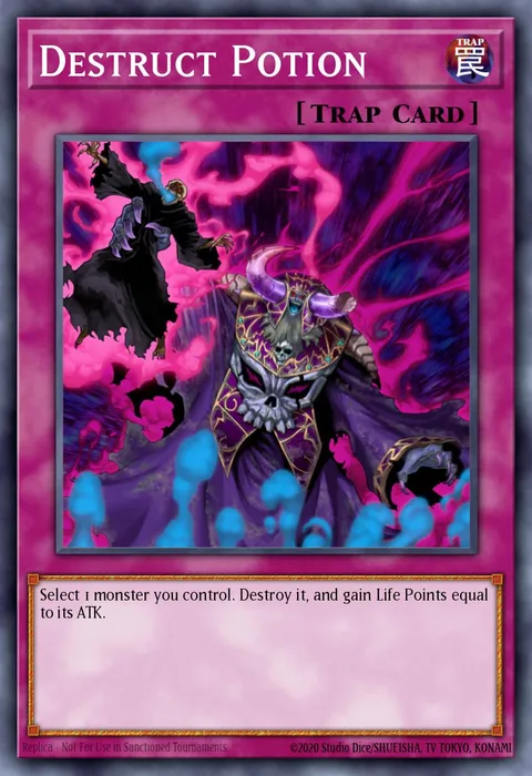 Destruct Potion trading card