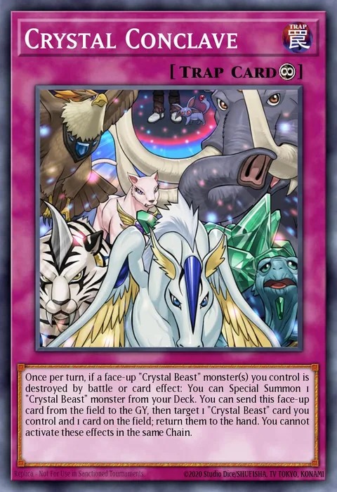 Crystal Conclave trading card