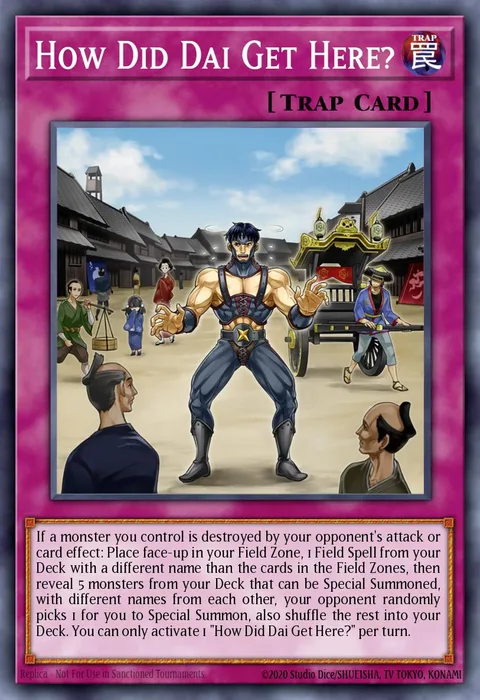 How Did Dai Get Here? trading card