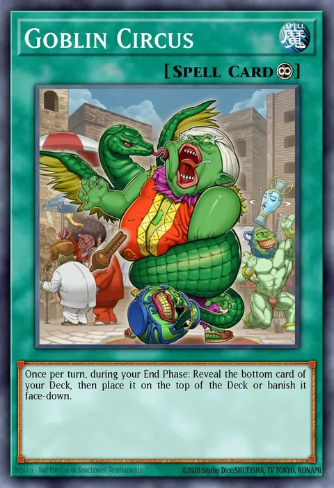 Goblin Circus trading card