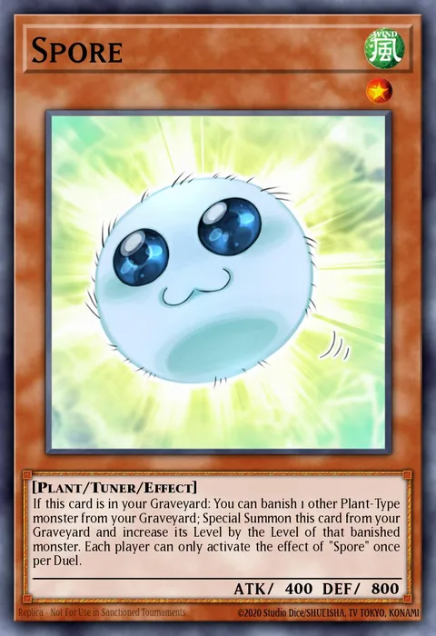 Spore trading card