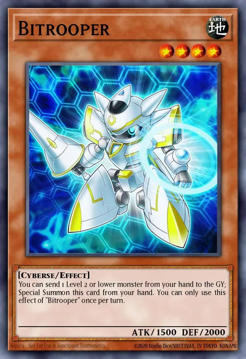 Bitrooper trading card