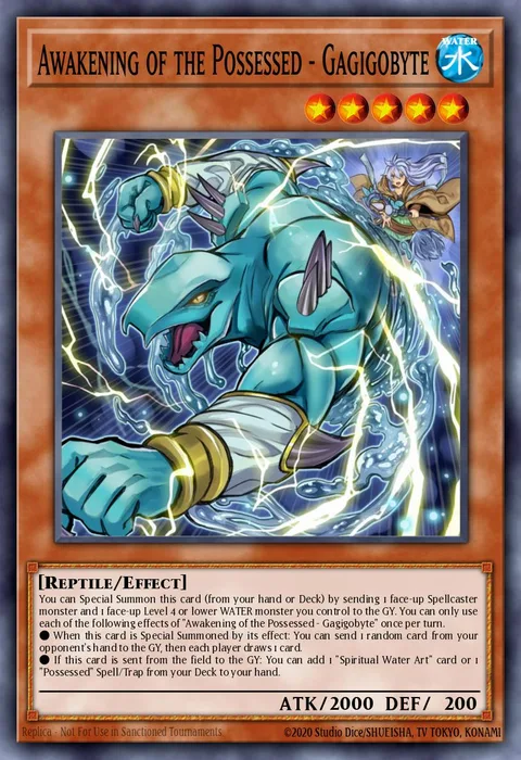 Awakening of the Possessed - Gagigobyte trading card