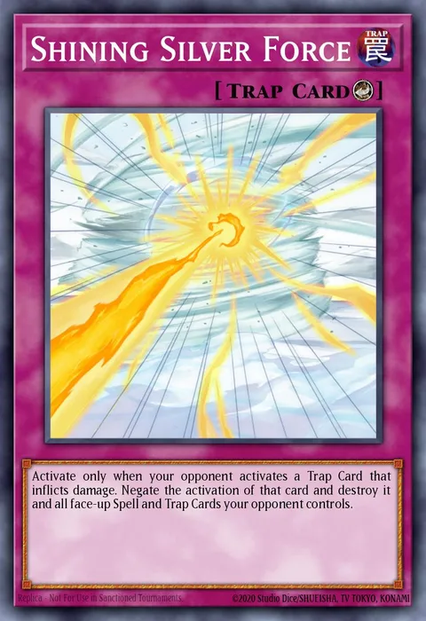 Shining Silver Force trading card