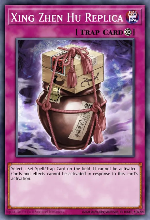 Xing Zhen Hu Replica trading card