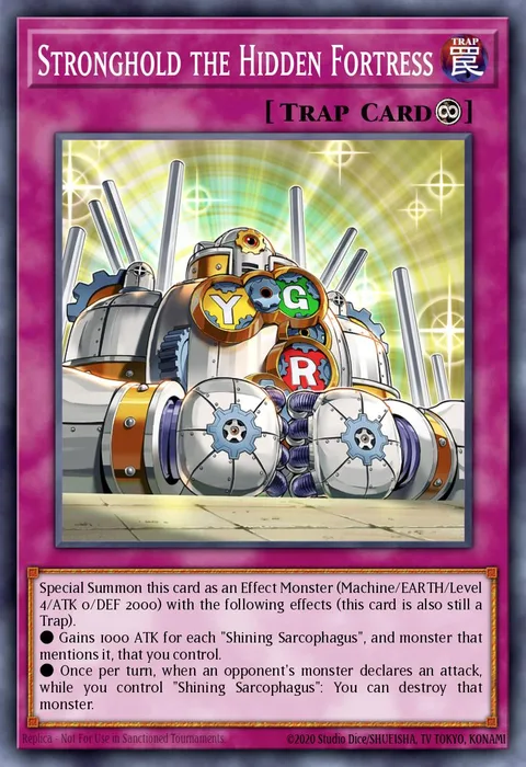 Stronghold the Hidden Fortress trading card