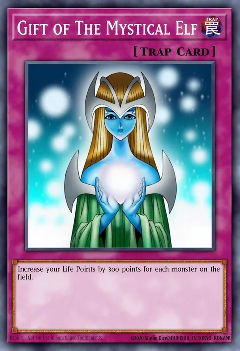 Gift of The Mystical Elf trading card