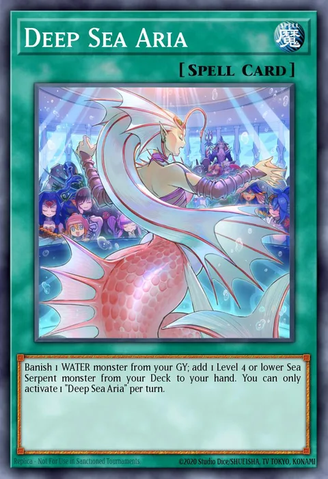 Deep Sea Aria trading card