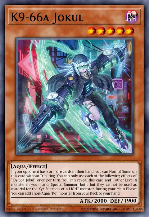 K9-66a Jokul trading card