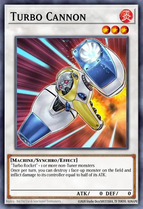 Turbo Cannon trading card