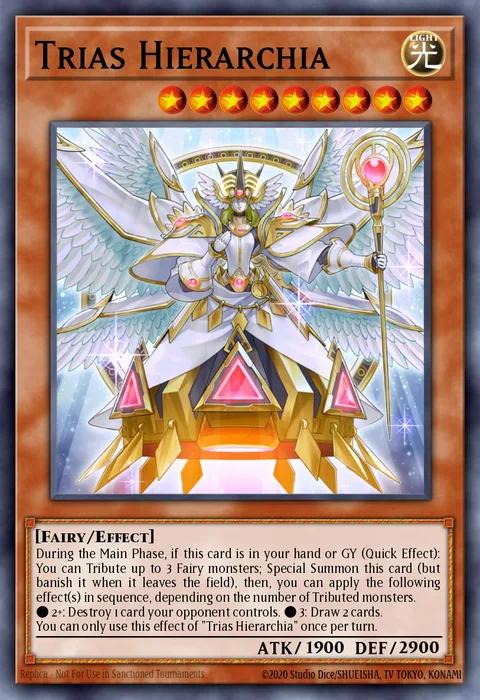 Trias Hierarchia trading card