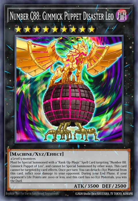 Number C88: Gimmick Puppet Disaster Leo trading card